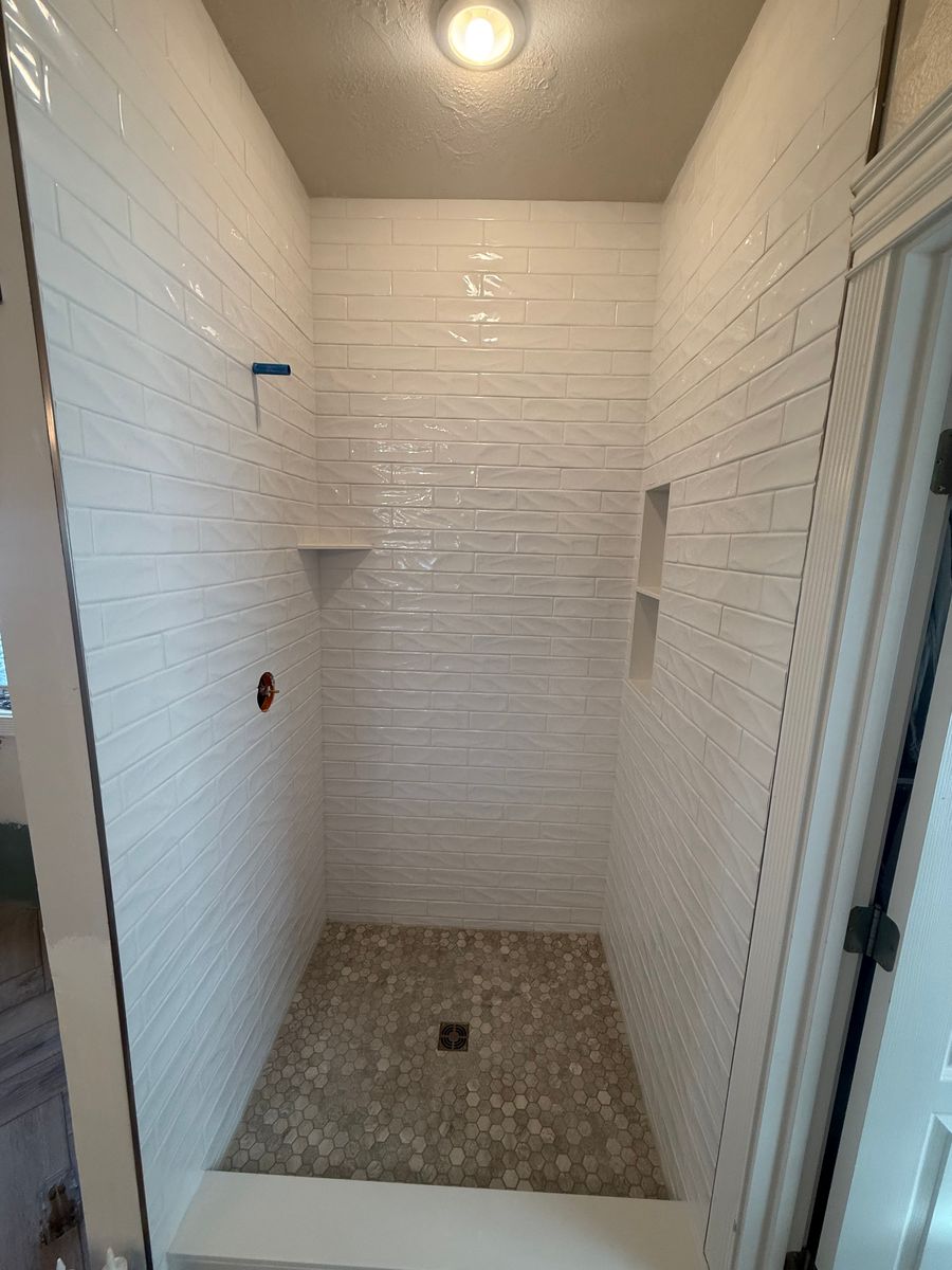 Tile Shower for Flawless Tile Company in Boise, ID