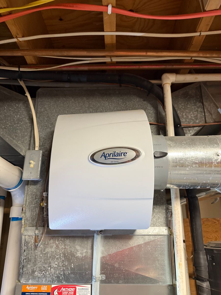 Air Quality Humidifiers and UV Lights Installs for TJS HVAC Services in Olathe, KS