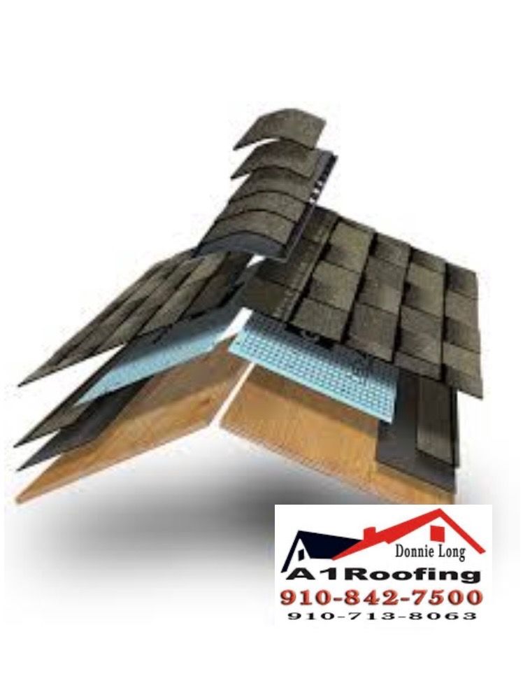 Roofing Installation for A1 Roofing in Brunswick County, NC