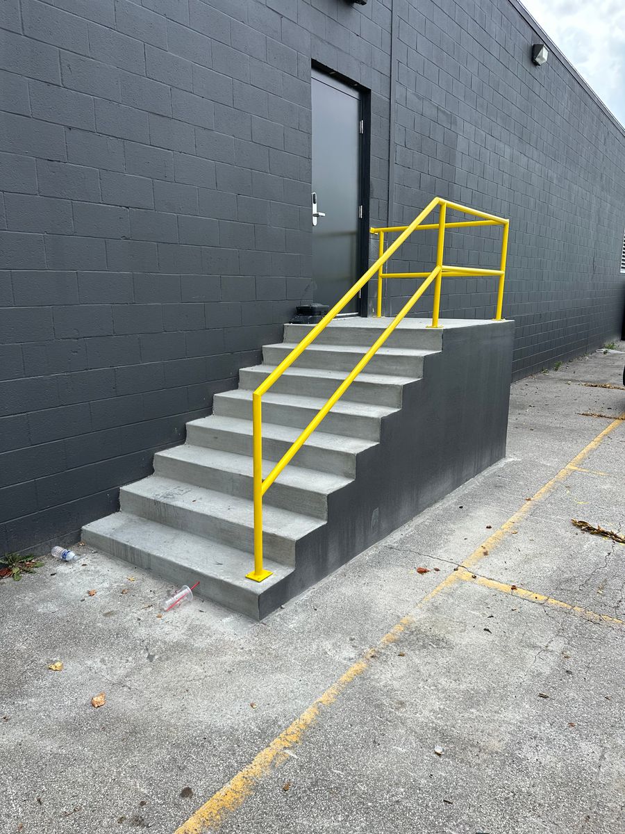 Commercial railings for Dog Town Welding and Fabrication in Portland,  TN