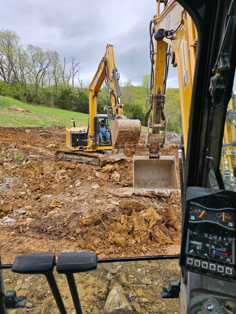 Residential & Commercial Excavation for Walker Excavation in Tazewell, TN