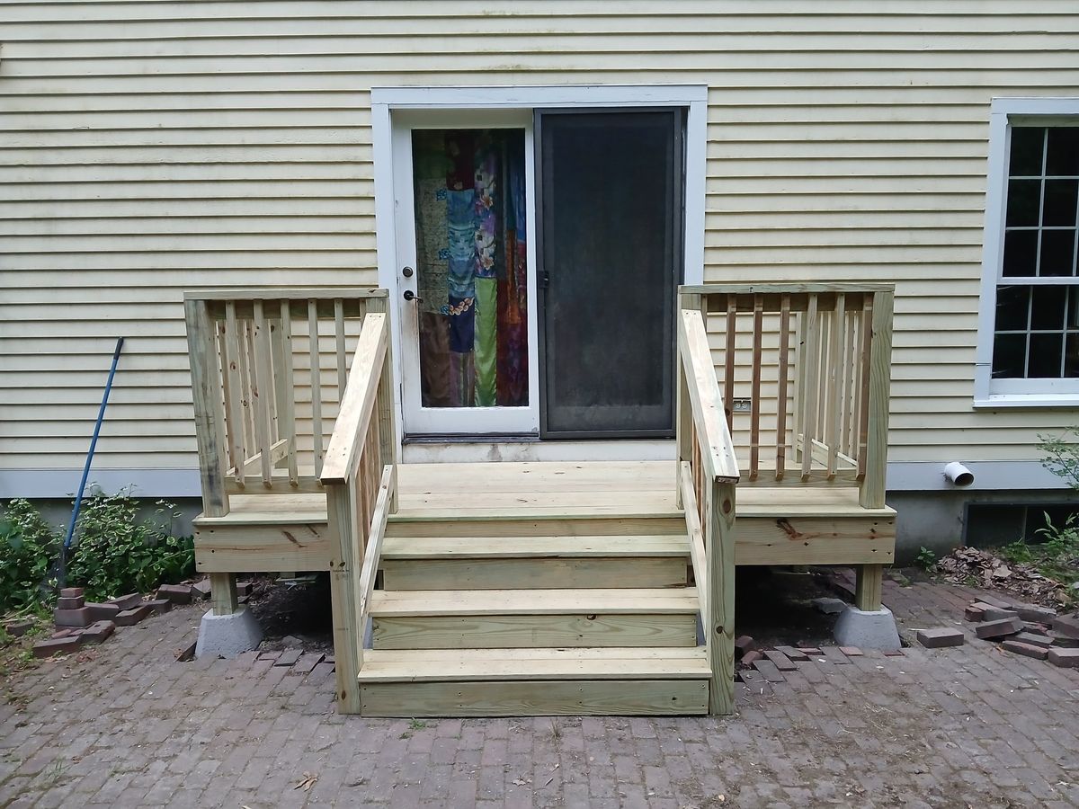 Deck & Patio Installation for TM Handyman Services in Dover, NH