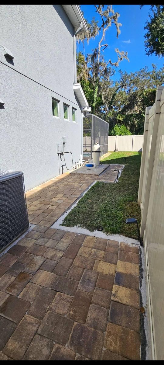 Landscape Installation for Tezna Landscaping, Trees & Pavers in Valrico, FL