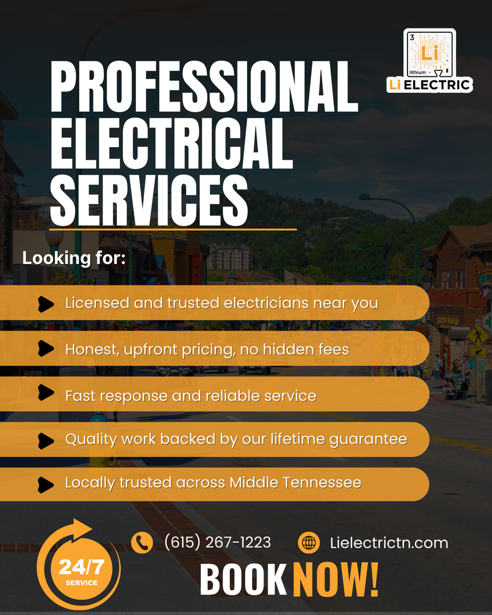 Commercial Electrical Installation & Service for Li Electric of TN in Columbia, TN