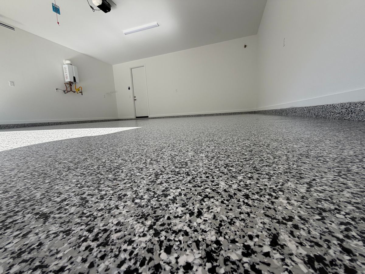 Epoxy Garage Coatings for PRYME EPOXY LLC in Mayer, AZ