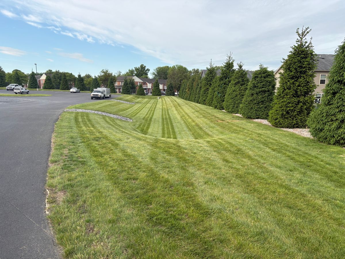 Mowing for Byers Premier Landscapes in Chambersburg, PA