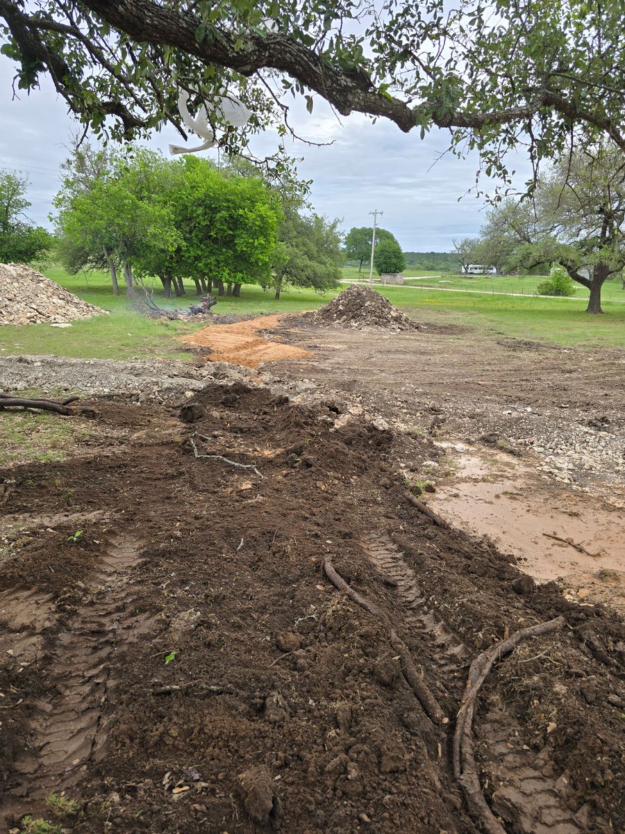 Excavation for Evant Backhoe & Construction in Evant, TX