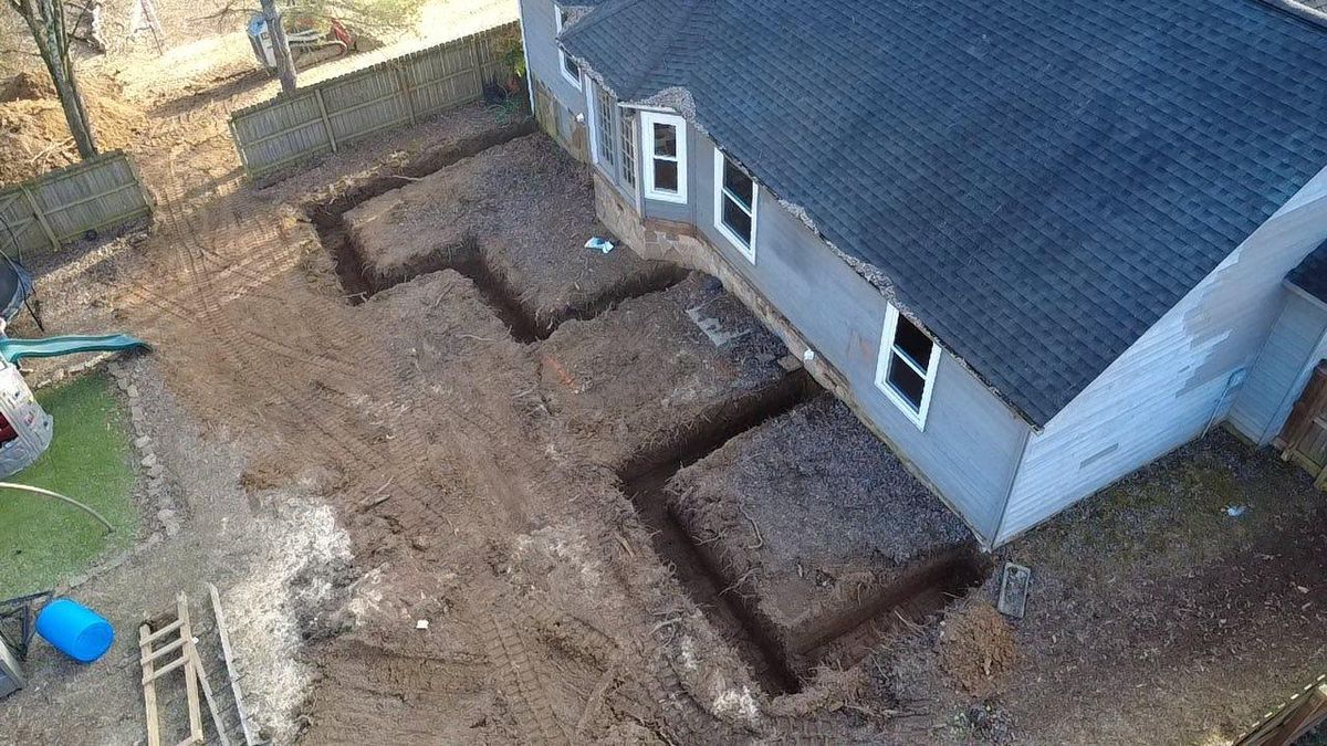 Foundation Digging for Moose Excavating in Athens, TN