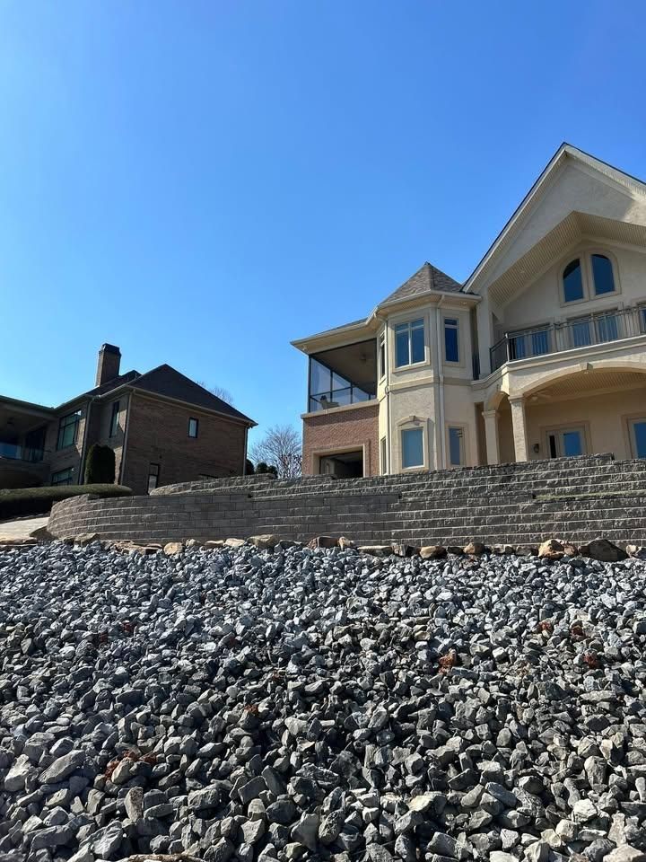 River Rock for MountainScapes in Vonore, TN