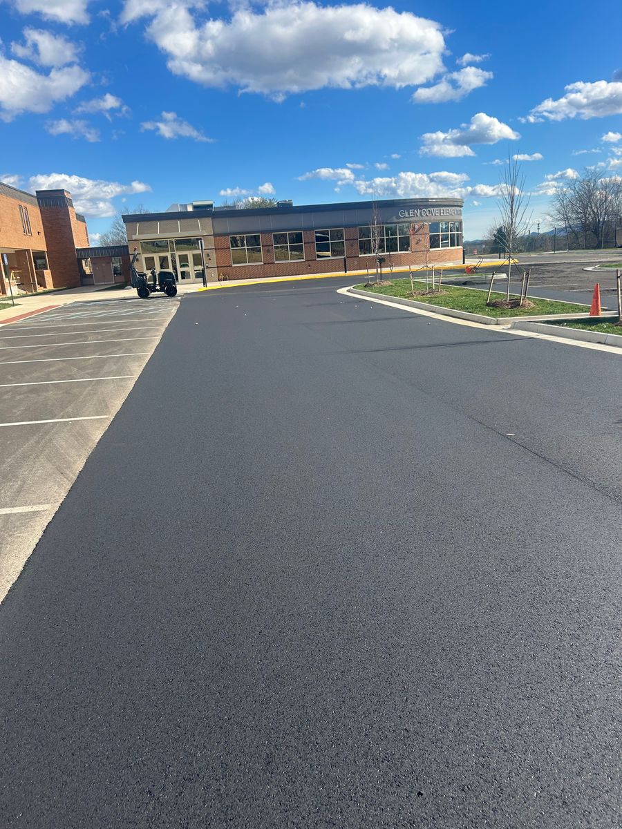 Sealcoating for James R Carter Paving in Roanoke, VA