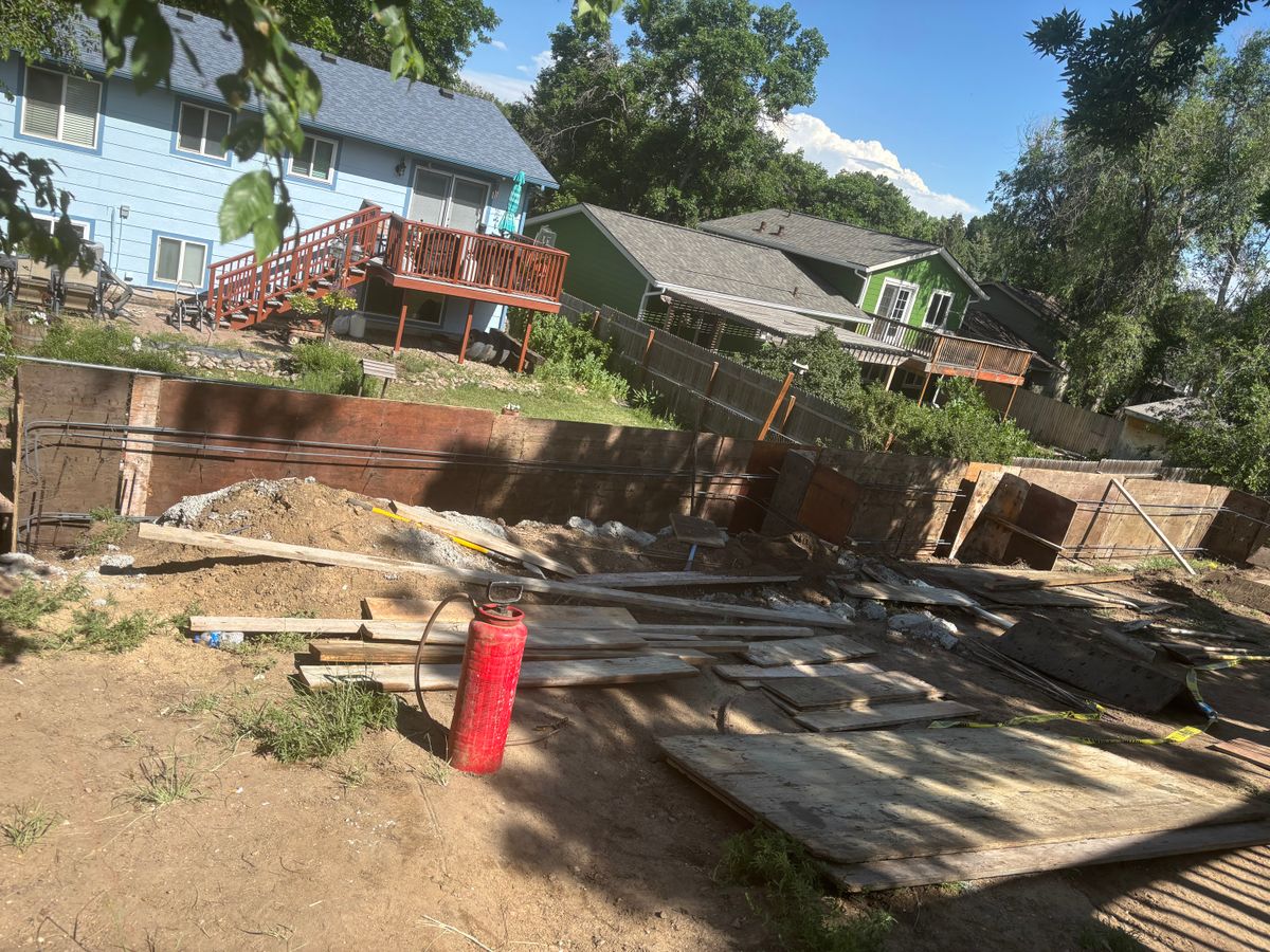 Foundation for Highland Concrete & Landscaping in Colorado Springs, CO