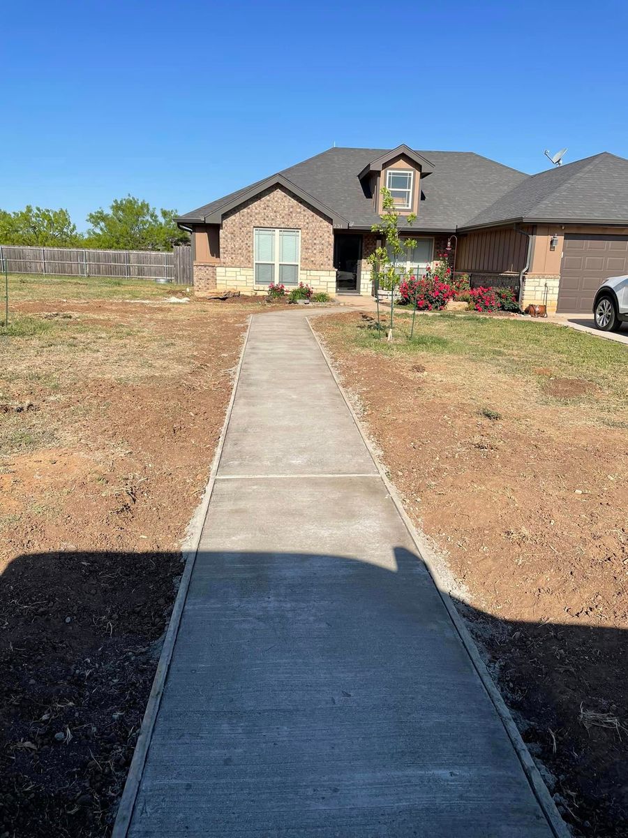 Residential Concrete Services for Crete-Fleet in Abilene, TX