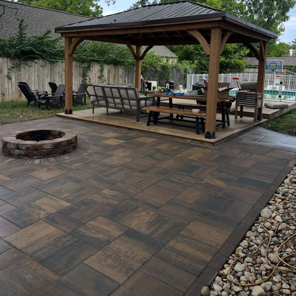 Planting for Elevate Landscape & Hardscape in West Jefferson, OH