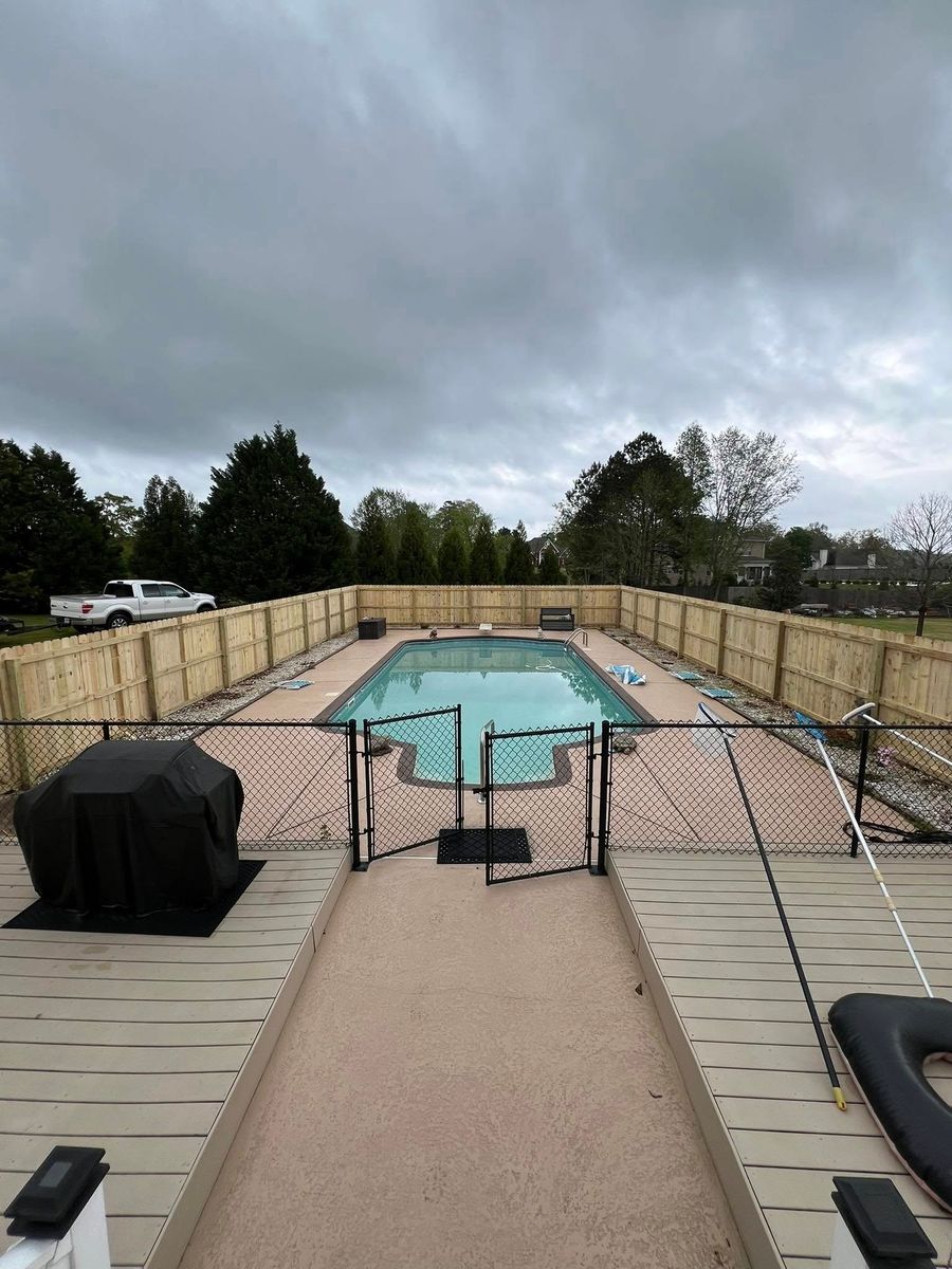 Deck and Patio Building for Arrowhead Property Solutions LLC in Byron, GA