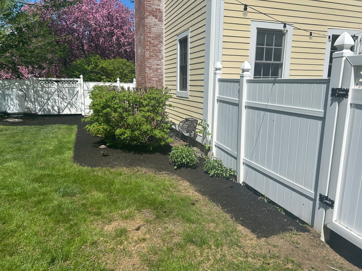 Mulch Installation for CM & Sons Landscaping LLC in Benton, ME