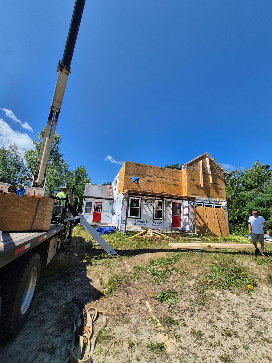 New Construction for AA Family Construction in Lebanon, NH