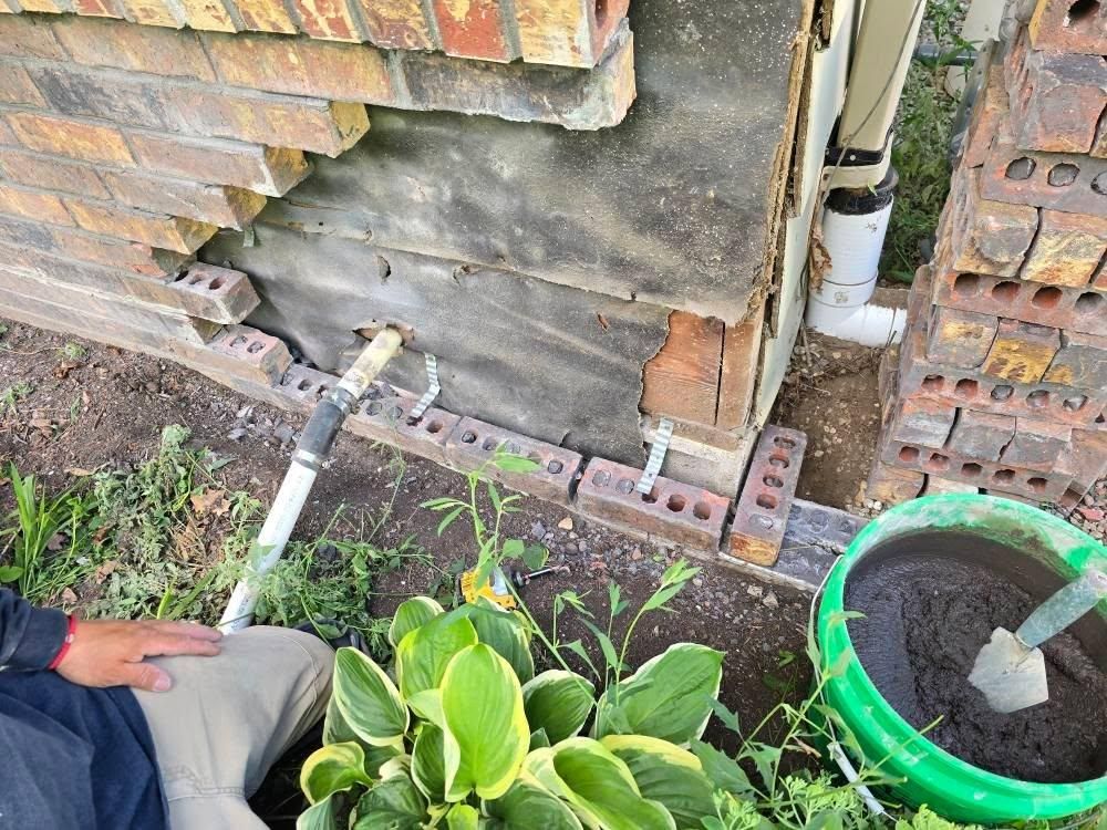 Brickwork for JM Restoration LLC. in South Milwaukee, WI