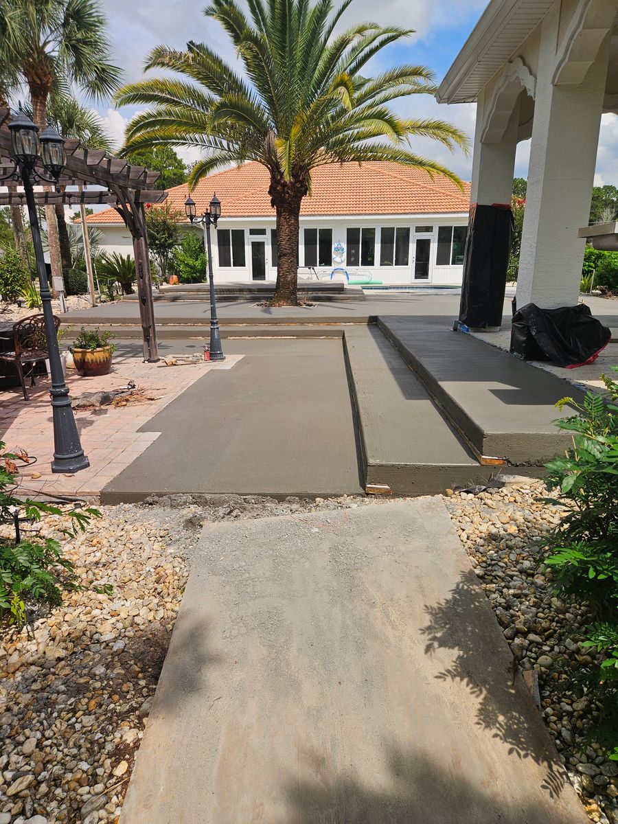Driveway Construction for Clark Masonry in Lake County, FL