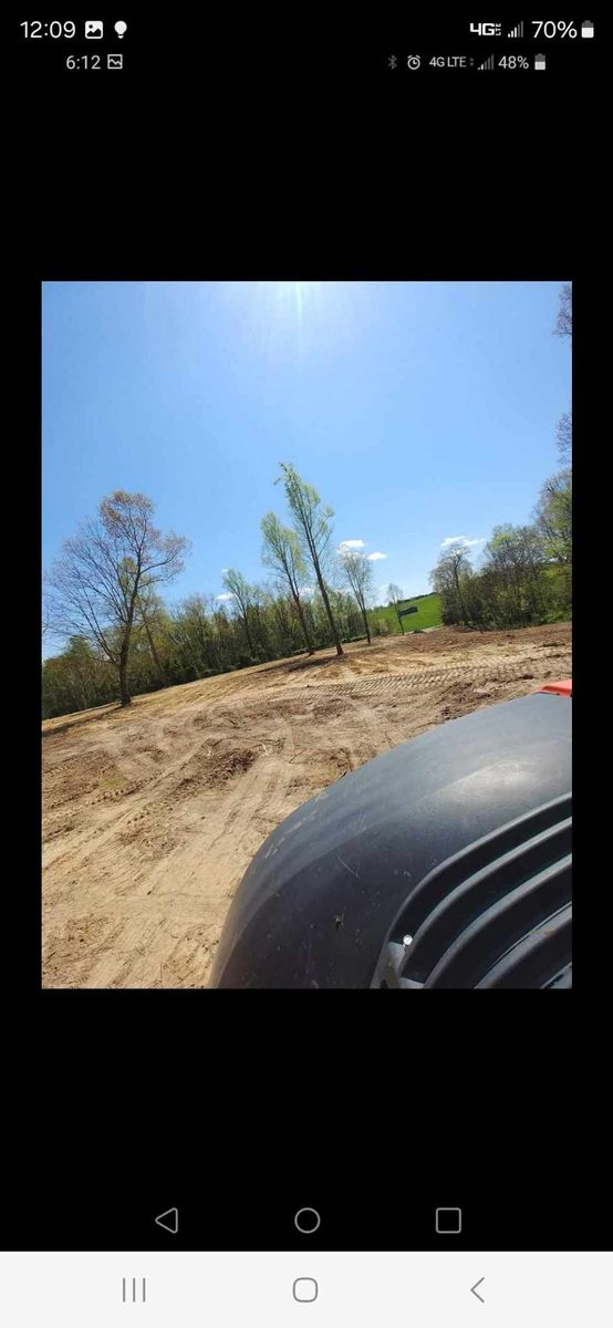 Land clearing for M&L Lumber and Excavating in Jonesborough, TN