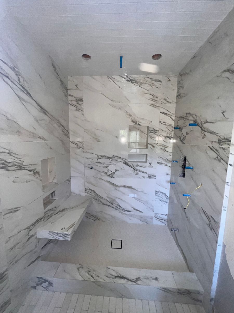 Bathroom Renovation for Dave Walter Flooring in Santa Clarita, CA