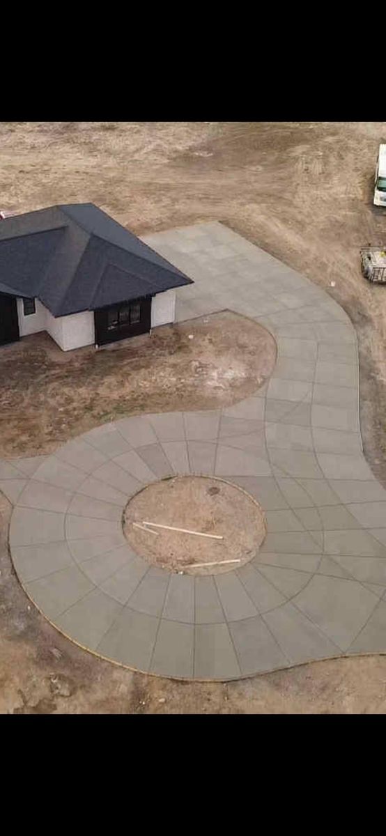 Concrete Slab Construction for Bazaldua Productions LLC. in Fort Collins, Colorado