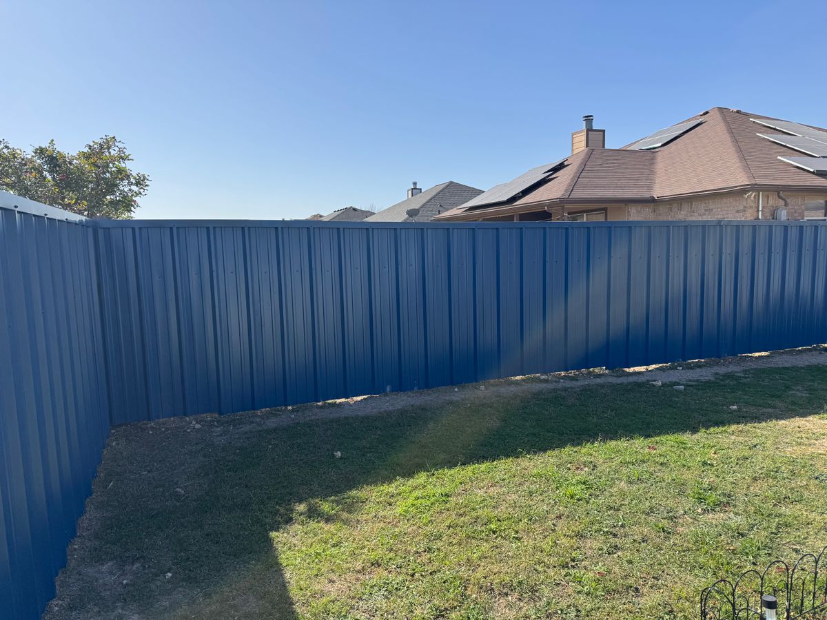 Fence Installation for FBR Welder & Construction in Gatesville, TX