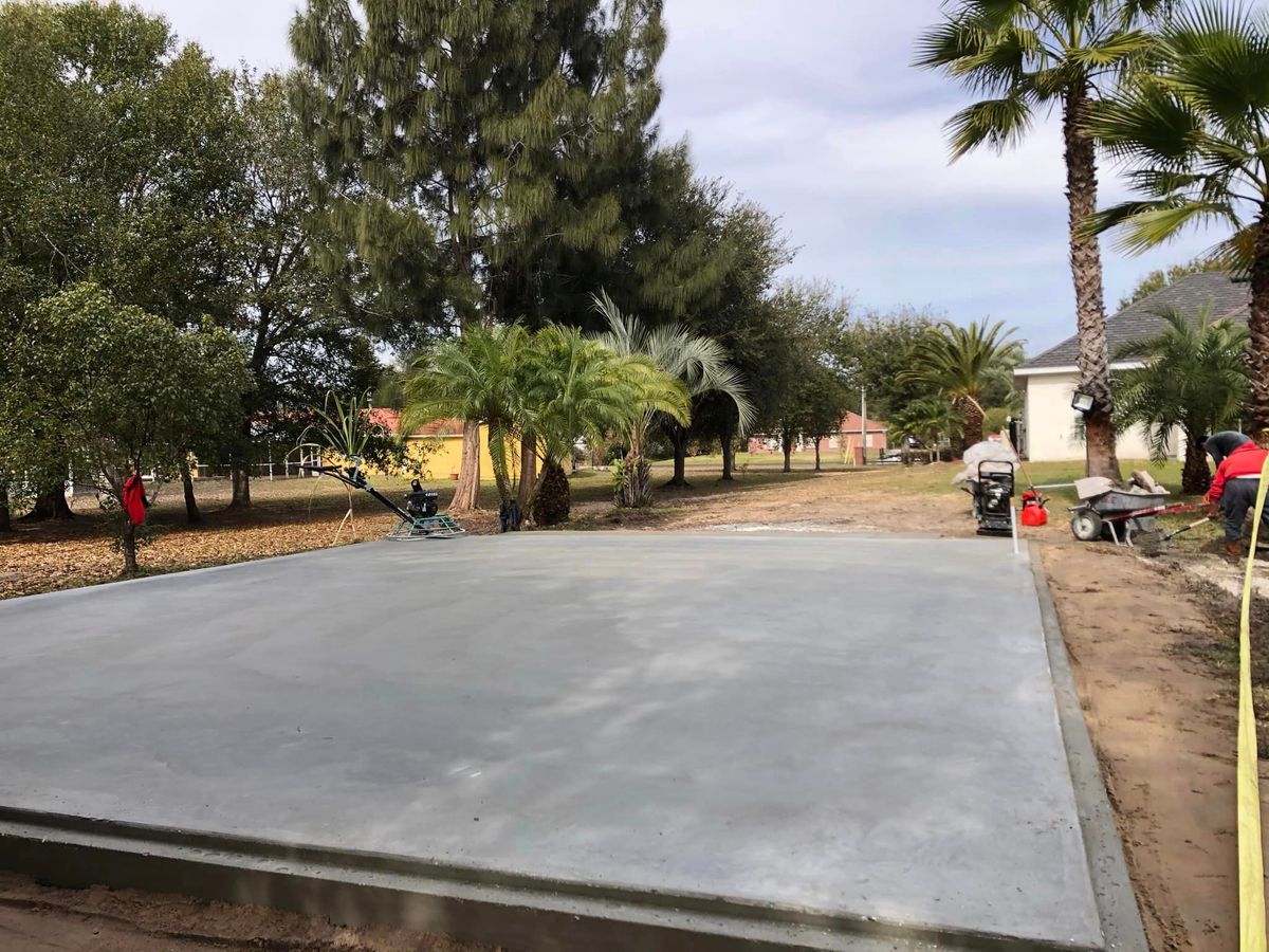 Concrete Slab Construction for Florida Universal Concrete in Lakeland, FL