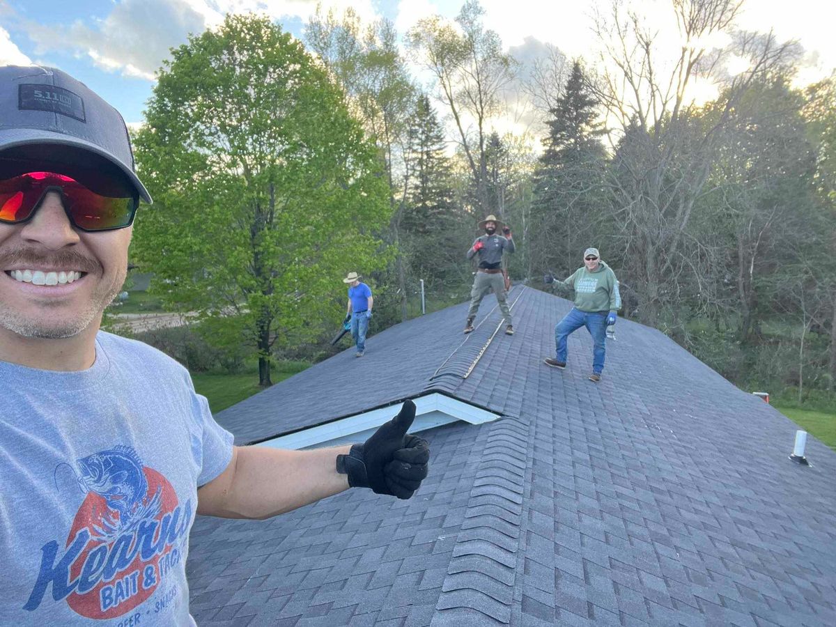 Roofing Installation for Kearns Construction in Cadillac, MI