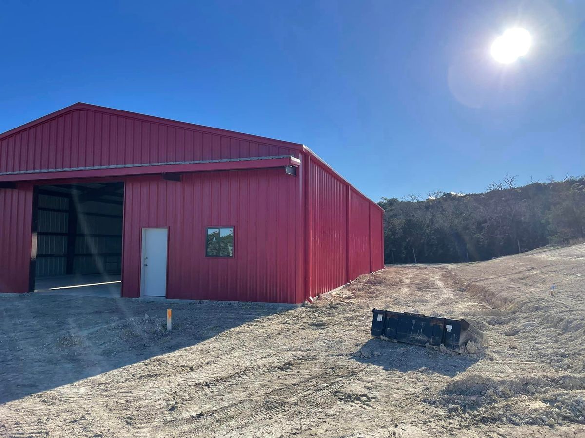 Barn Design & Build for Ryan Bohnert Innovations in Comfort, TX