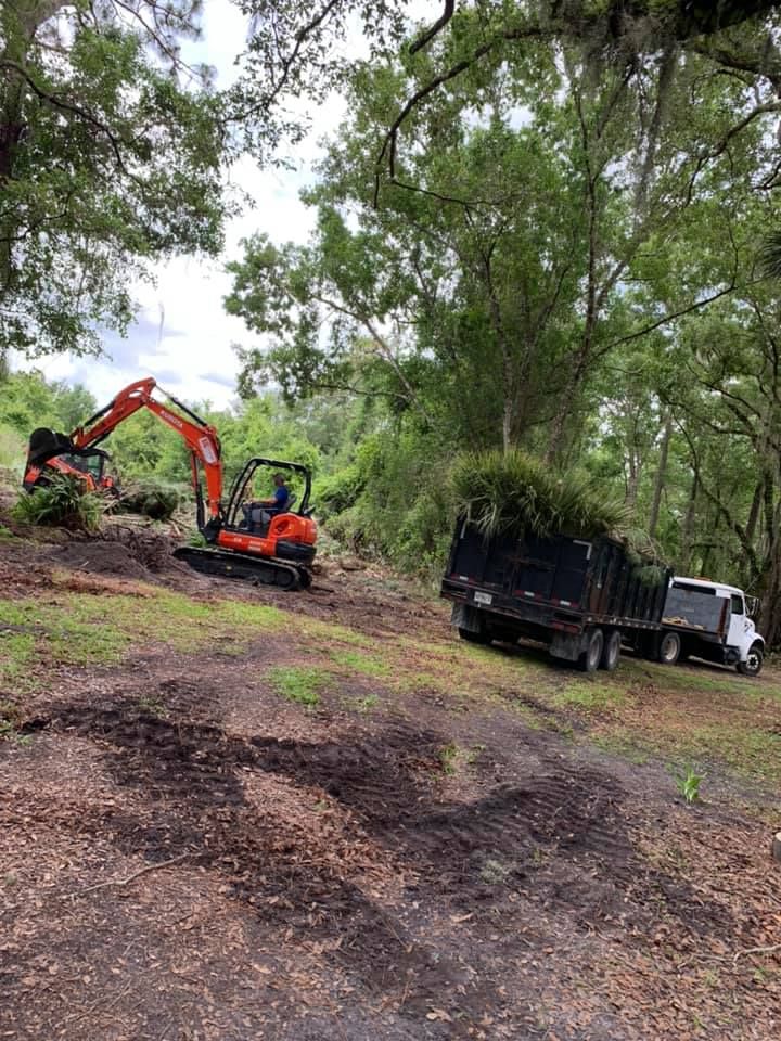 Residential & Commercial Excavation   for All Track Construction in Mims, FL