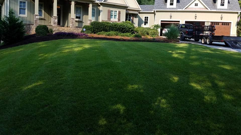 Sod & Irrigation Installation for D&D Unlimited Landscaping in Hartwell, GA