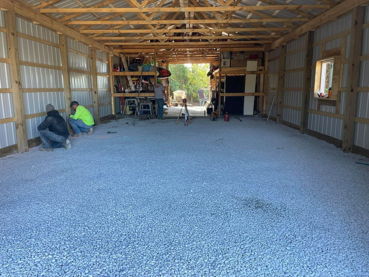 Pole Barns for Patterson Excavation in Dry Ridge, KY