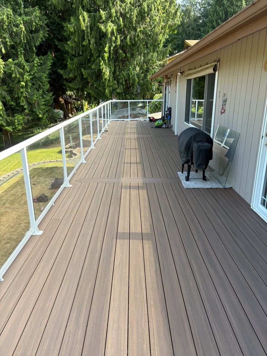 Deck and Patio Construction for NWP Construction Inc. in Gig Harbor, WA