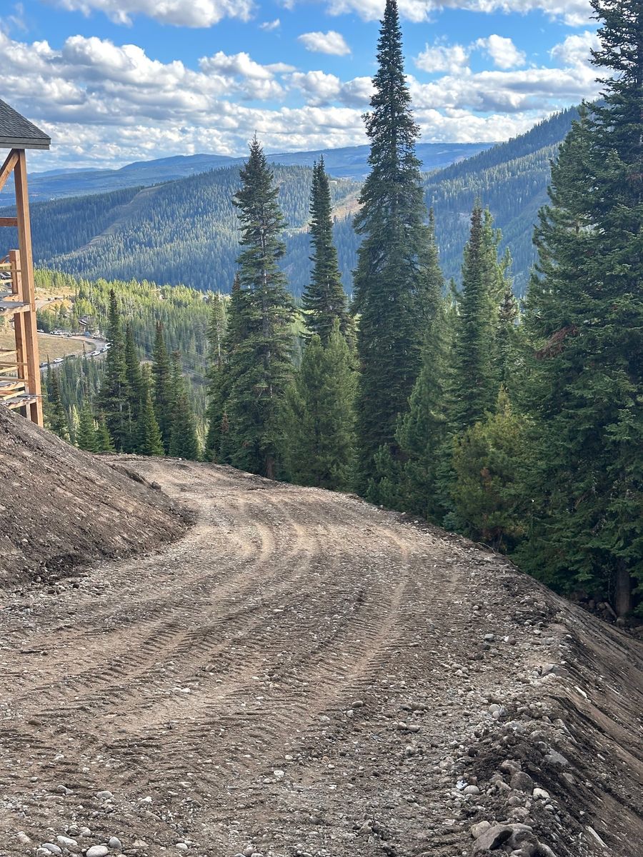 Grading /Dirt Work for R&H Homes in Bozeman, MT