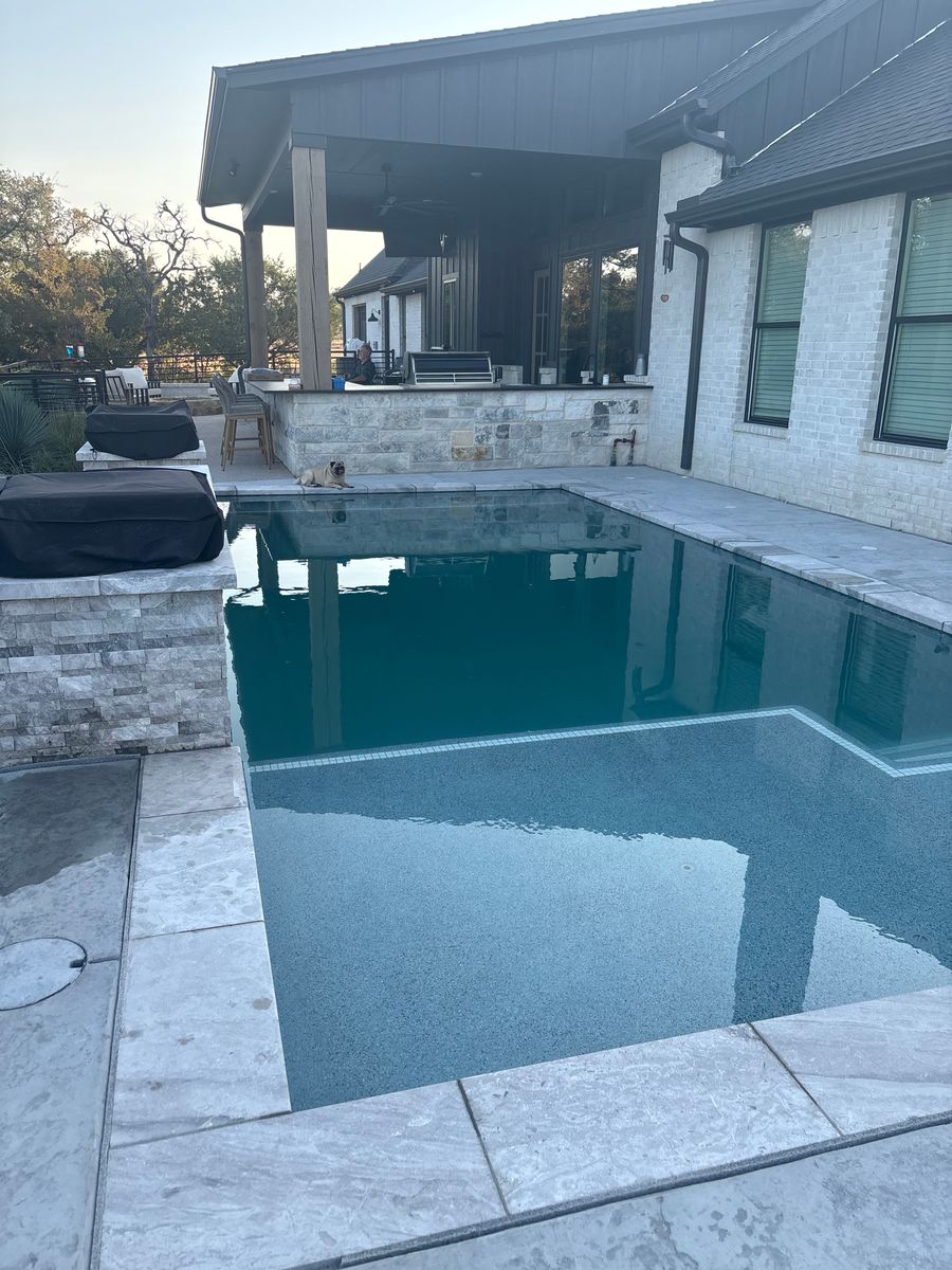 Custom Pool Construction for Black Diamond Custom Pools LLC in Azle, TX