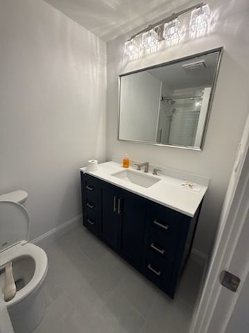 Bathroom renovations for Bassett Construction LLC in Groveland, MA
