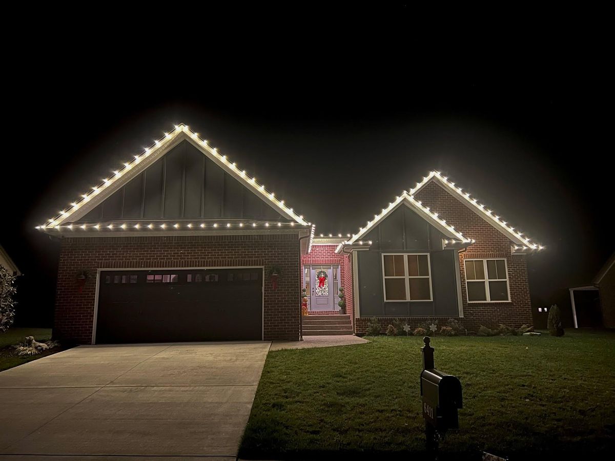 Christmas Lights for Bluegrass Brothers Exterior Services LLC in Elizabethtown, KY