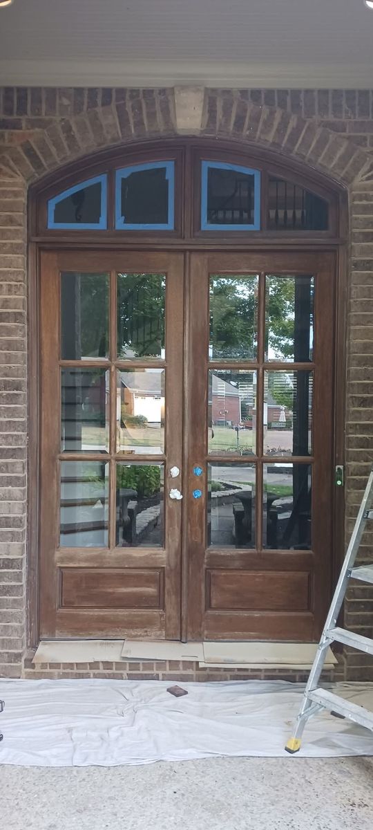 Window and door installation for Hightower Painting in Covington, TN