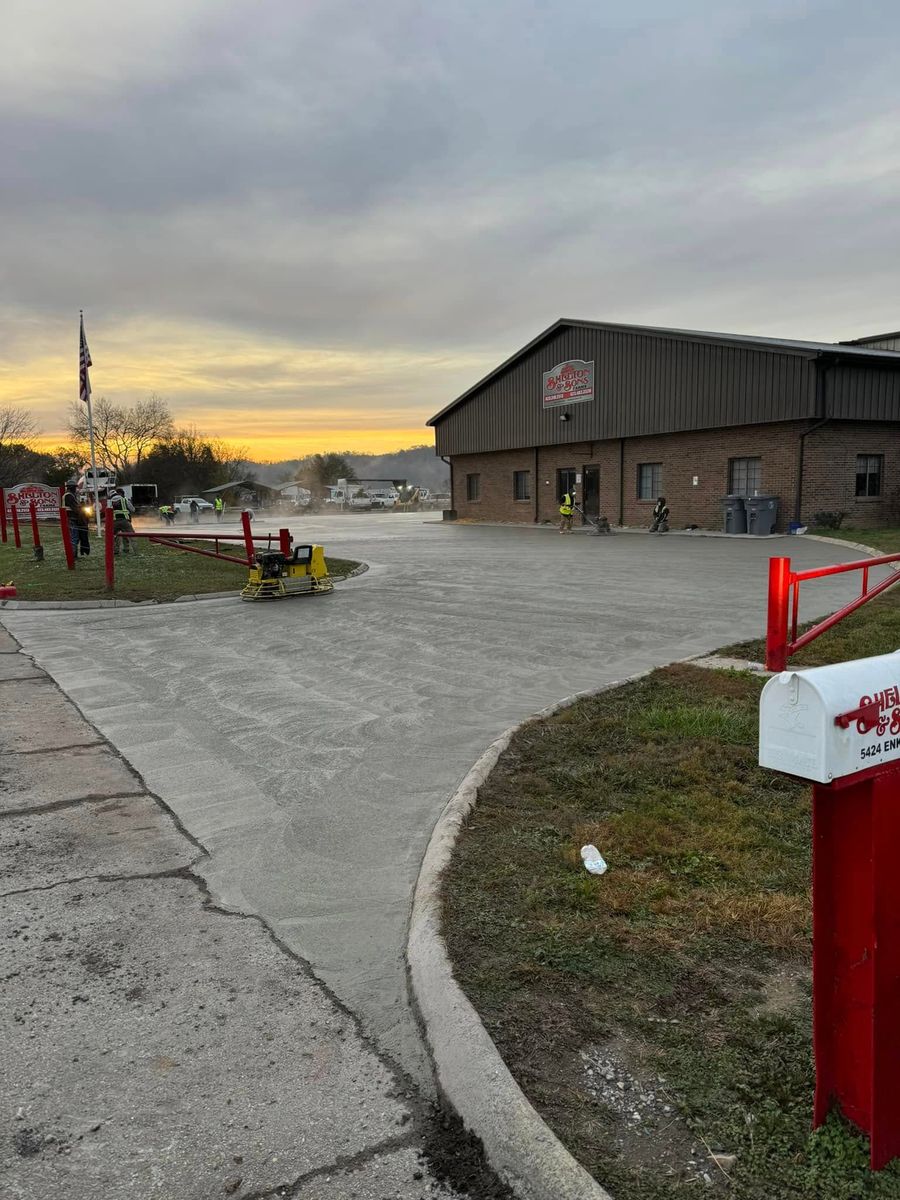Concrete for Precision Concrete Finishing in Bean Station, TN
