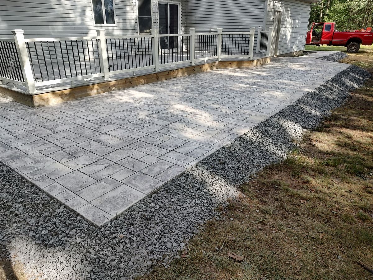 Patio Design & Installation for Cann's Concrete and Construction in Coopersburg, PA