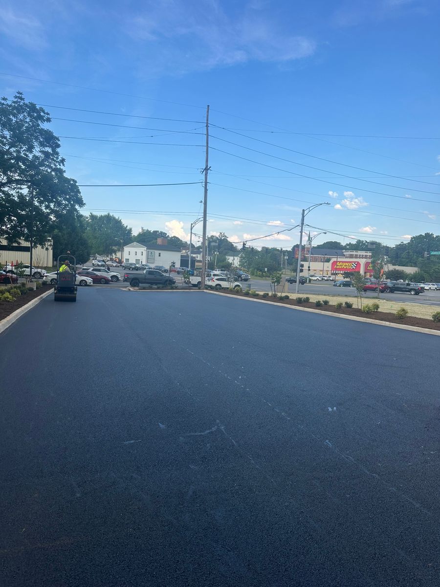 Asphalt Parking Lots for James R Carter Paving in Roanoke, VA