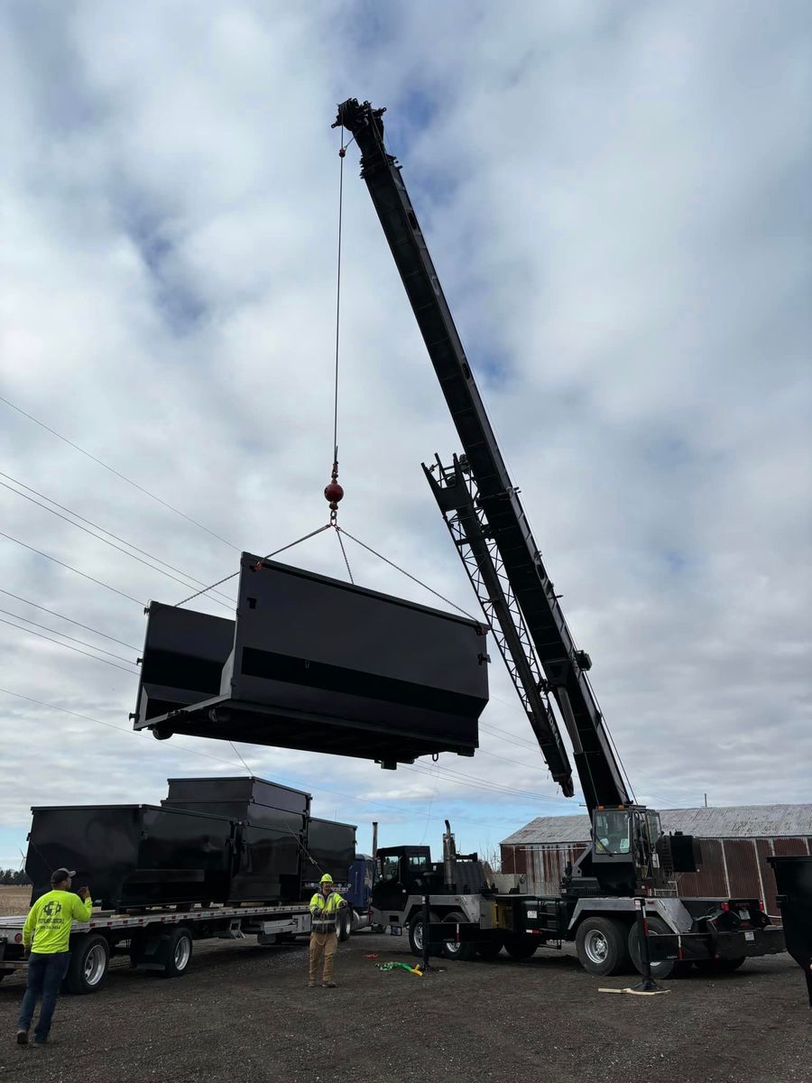Tower/Leg Alignment for Integrity Millwrights & Construction LLC  in Oxford,  IN