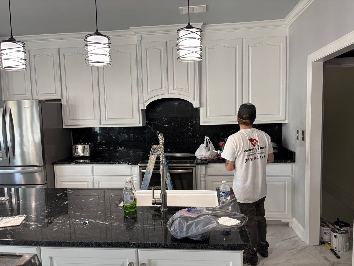 Cabinet Refinishing for Carolina Brush in Greenwood, SC