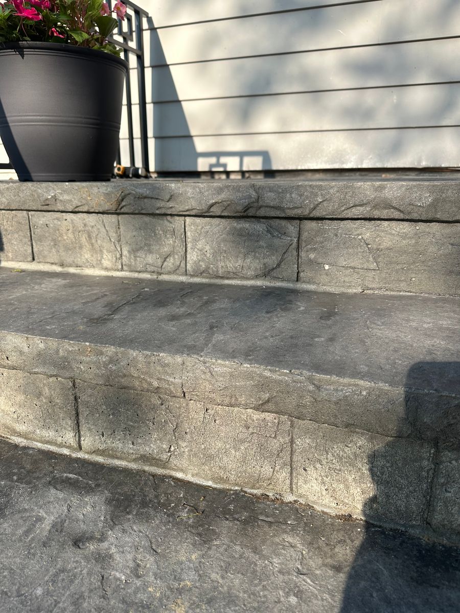 Stair Design & Installation for Fuentes Concrete Construction in Hammond, IN