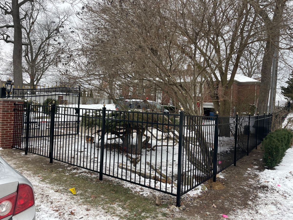 Fence Installation for TMF Services in Lapeer County, MI