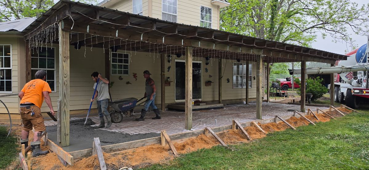 Patio Design & Construction for Southern Boys Concrete LLC in   Hosford, FL
