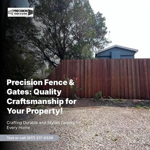 Fence Installation for Precision Fence and Gates in Burleson, TX