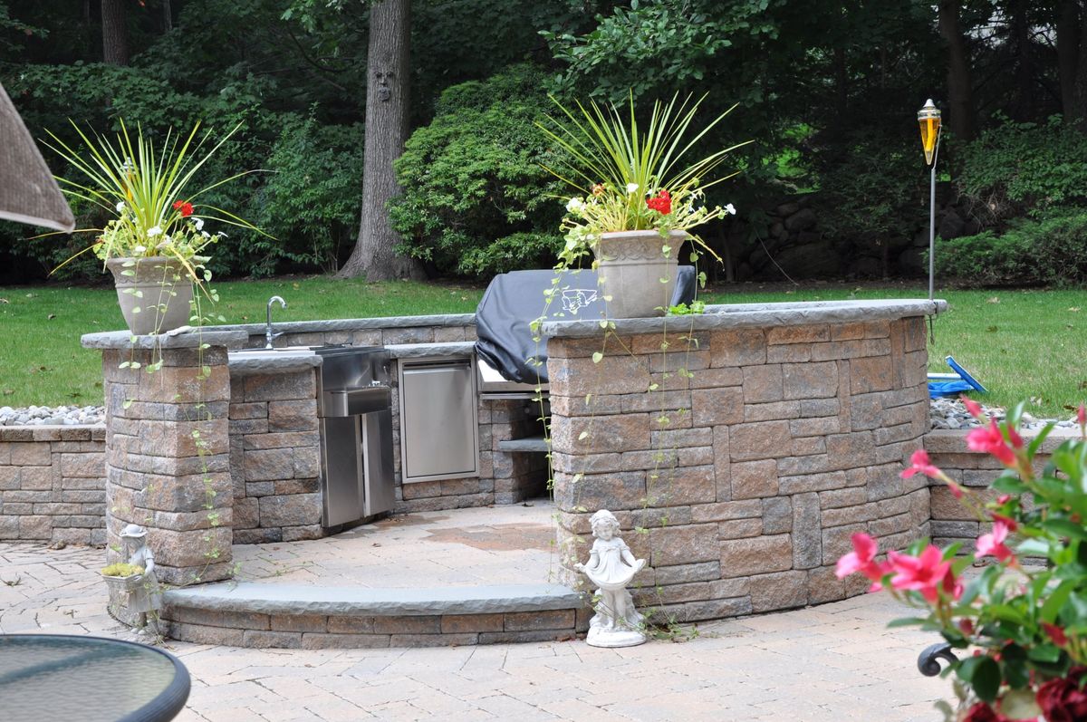 Outdoor Kitchen Construction for Carmelo Mauro Construction in Naples, FL