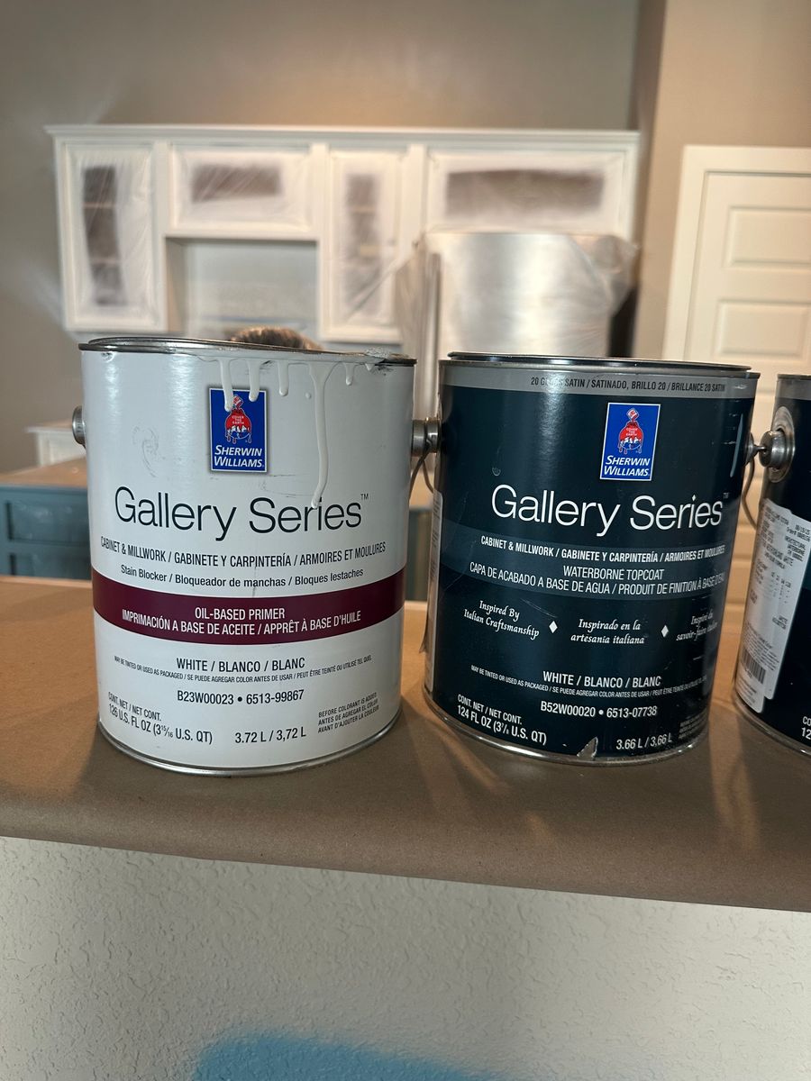 Cabinet Refinishing for GEOS Painting in New Braunfels, TX