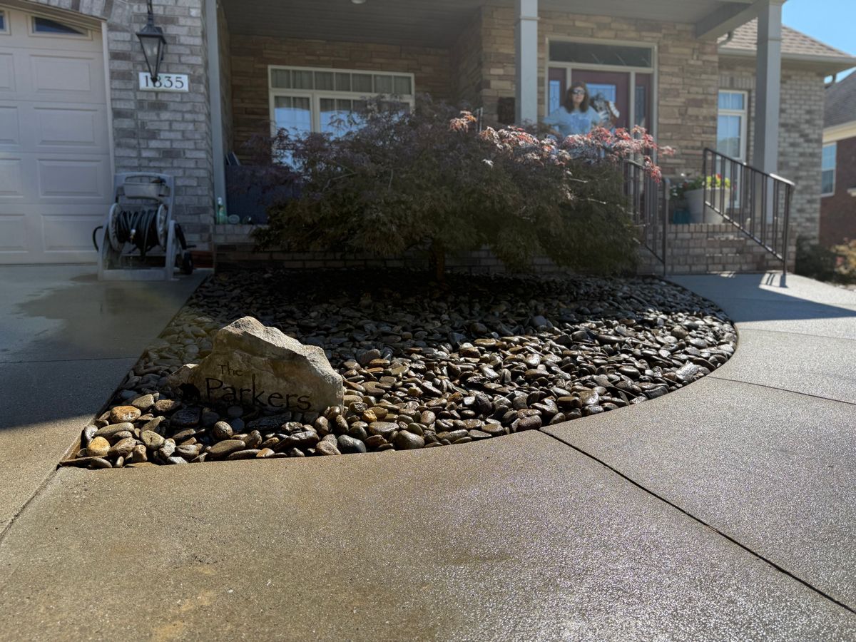 Landscaping for Quartz Creek in Claremont, NC